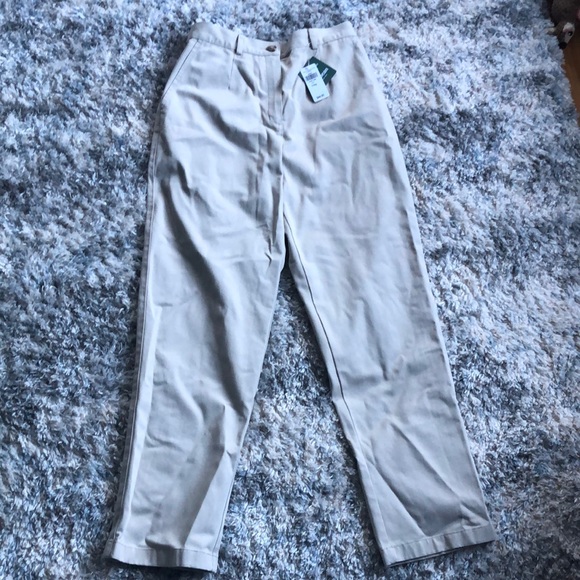 NWT L.L. Bean khaki pants